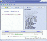 ABC Amber SVG Converter screenshot